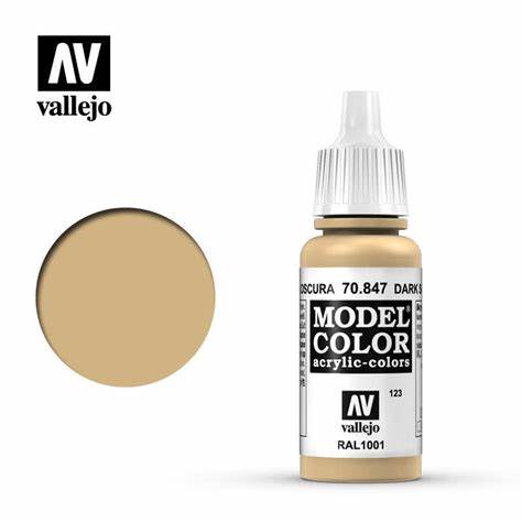 Vallejo Model Color Acrylic - Dark Sand 70.847