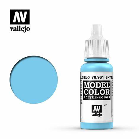 Vallejo Model Color Acrylic - Sky Blue 70.961