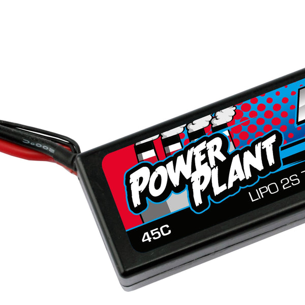 PEK00545 - POWER PLANT PEAK LIPO 2S-7.4V-5000-45C-DEANS 12AWG