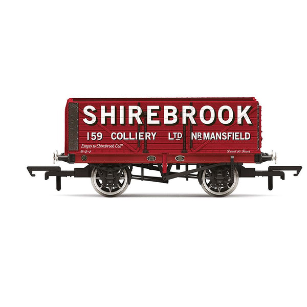 R60097 HORNBY 7 Plank Wagon, Shirebrook - Era 3