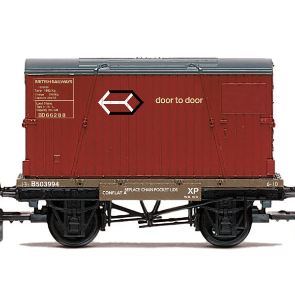 R60108 HORNBY R60108 BR, Conflat A - Era 4