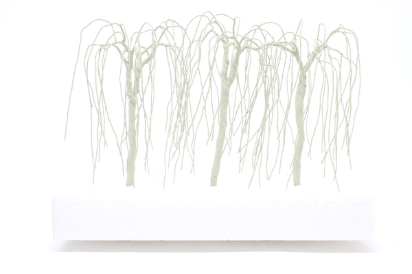 R8942 HORNBY TREE ARMATURES WEEPING WILLOW (4 INCH/100mm) 3 Pack