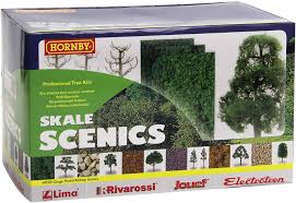 Hornby R8946 Skaledale Scenics Sycamore Tree 63mm-100mm 10 Pack 00 Gauge Professional Tree Kit