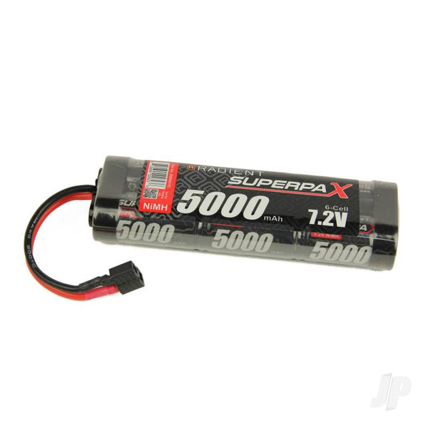 RDNA00102 -  Radiant NiMH 7.2V 5000mAh SC Stick, Deans (HCT)