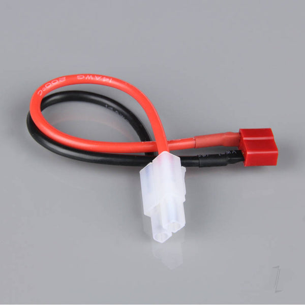 RDNAC010113 - Radient Battery Adapter, Deans (HCT) Female to Tamiya Male, 14AWG, 100mm