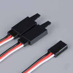 RDNAC010240 Radient Futaba HD Y Lead with Clip 150mm