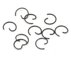 ES211014 - REDS RACING PISTON PIN CLIP 3.5CC M/R SERIES (10PCS)