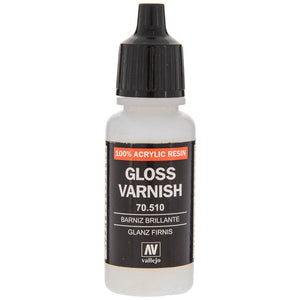 Vallejo Model Color Acrylic - Permanent Gloss Varnish 70.510