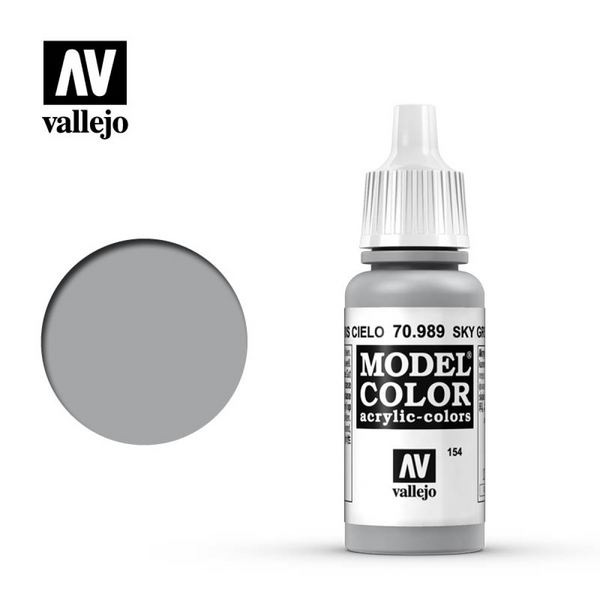 Vallejo Model Color Acrylic - Sky Grey 70.989
