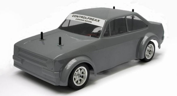 CONTROLFREAKS MK2 ESCORT CLEAR BODYSHELL + DECAL SHEET - Modeltune
