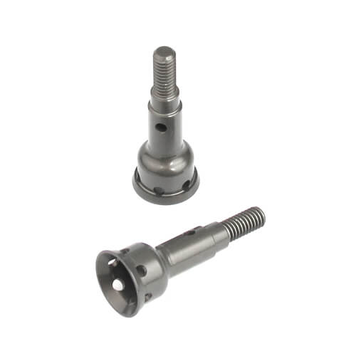 TKR6270RA – Aluminum Stub Axles (rear, 7075, hard ano, EB410, 2pcs)