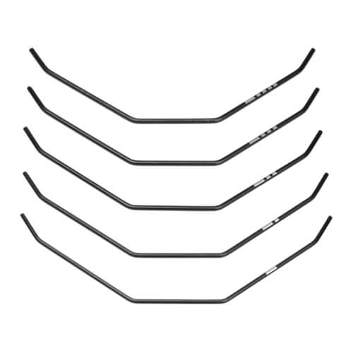 TKR6624 – Sway Bar Set (front, bars only, 1.5, 1.6, 1.7, 1.8, 1.9mm, EB410/ET410)