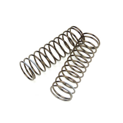 TKR8762 – LF Shock Spring Set (front, 1.6×12.3, 3.34lb/in, 75mm, grey)
