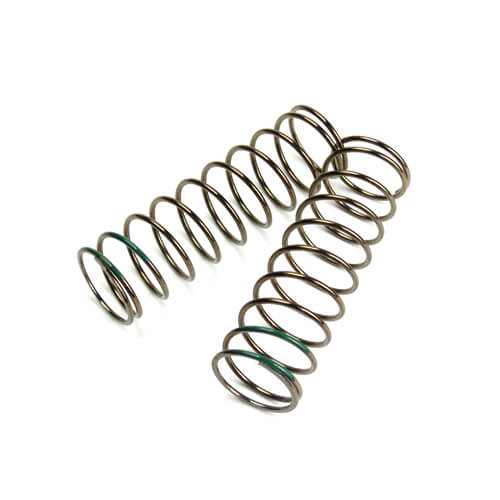 TKR8765 – LF Shock Spring Set (front, 1.6×10.3, 4.14lb/in, 75mm, green)