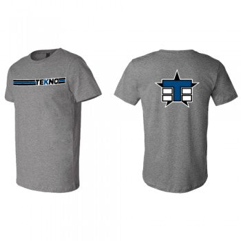 Tekno RC T-Shirt (horizontal design, lightweight, graphite heather)