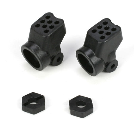 TLR2052 REAR HUB & HEX (2) : 22