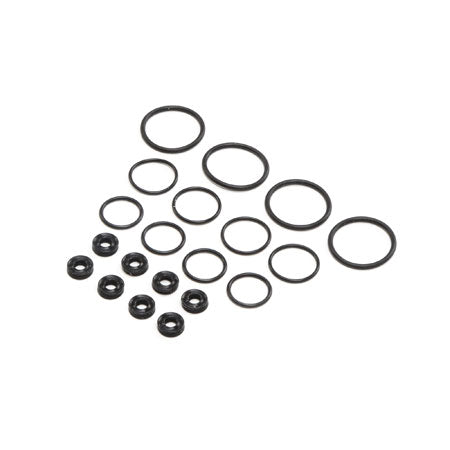 TLR233033 TLR Seal Set, X-Rings, G3 3mm (4 shocks)