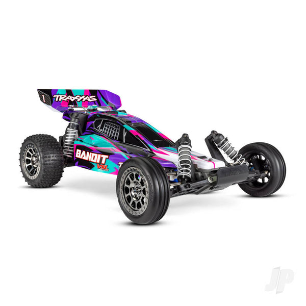 TRX24076-74-PRPL Traxxas Bandit VXL Brushless RTR 2WD Buggy - Purple