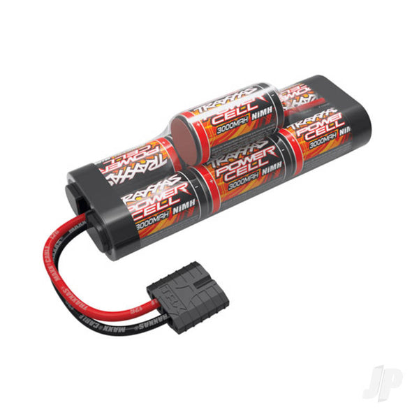 TRX2926X Traxxas NiMH 8.4V 3000mAh 7-Cell Power Cell Battery, Hump
