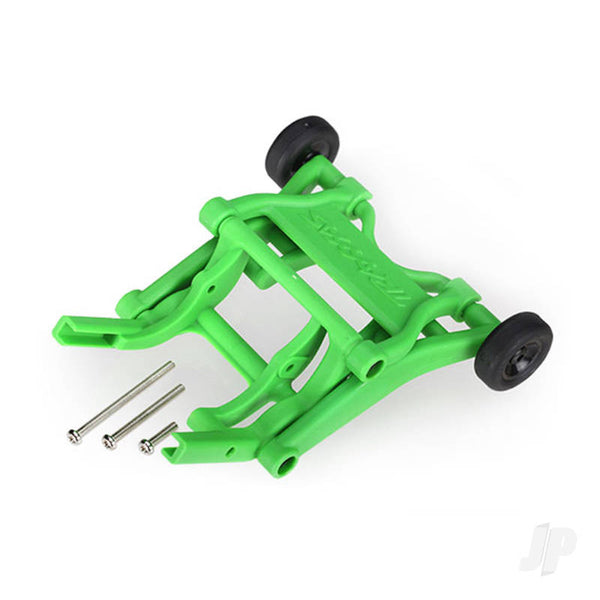 TRX3678A Traxxas Wheelie bar, assembled (Green) (fits Slash, Bandit, Rustler, Stampede series)