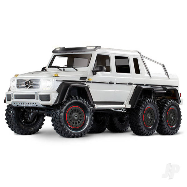 TRX88096-4-WHT TRX-6 Mercedes-Benz G 63 AMG 1:10 6X6 Trail Crawler RTD (+ TQi, XL-5 HV, Titan 550)