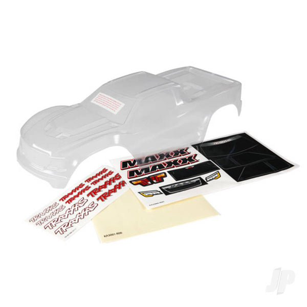 TRX8911 TRAXXAS Body, Maxx, Clear