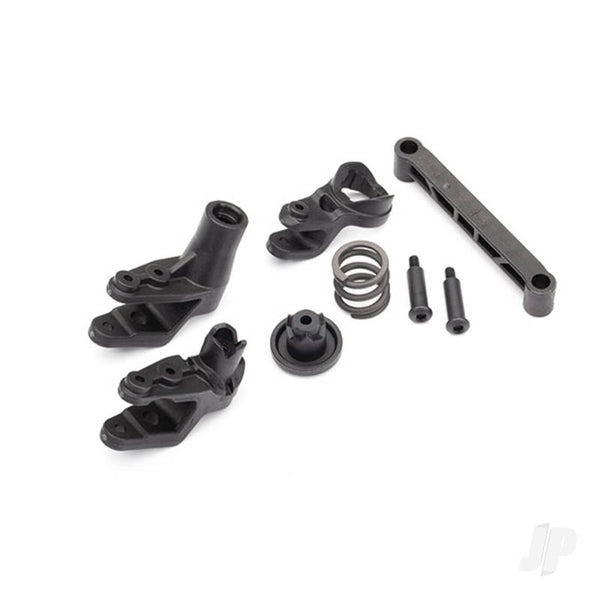 TRX8946 Traxxas Steering  bellcrank support, servo saver, servo saver spring