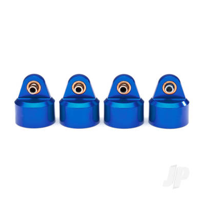 TRX8964X TRAXXAS Shock caps, aluminium (Blue-anodised), GT-Maxx shocks (4 pcs)