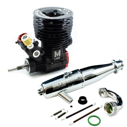 UR3401-M3XP41 ULTIMATE ENGINE M3X V2.0 & 2141-F PIPE COMBO