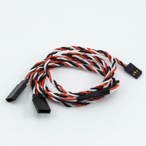 UR46215 FUTABA TWISTED Y-SPLITTER SERVO LEAD (60CM)