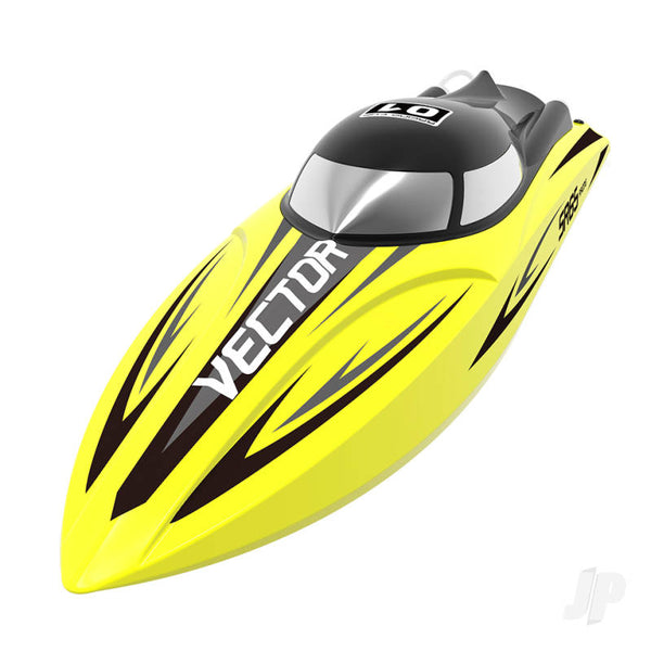 Volantex Vector SR65 Brushed RTR Racing Boat (Yellow)