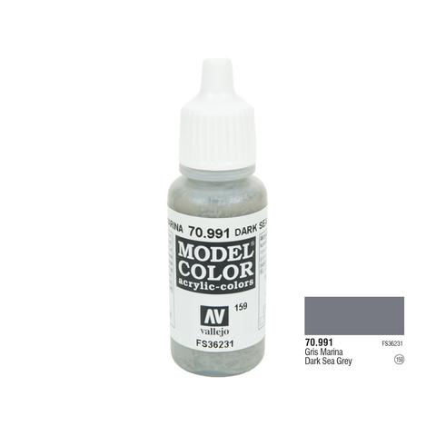 Vallejo Model Color Acrylic - Dark Sea Grey 70.991