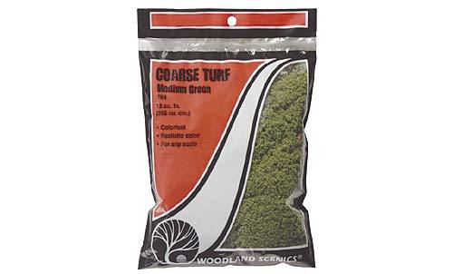 Woodland Scenics Medium Green Coarse Turf - T64