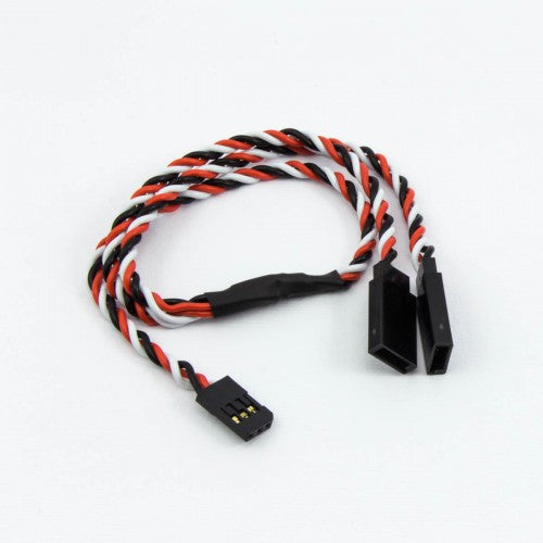 UR46214 FUTABA TWISTED Y-SPLITTER SERVO LEAD (30CM)