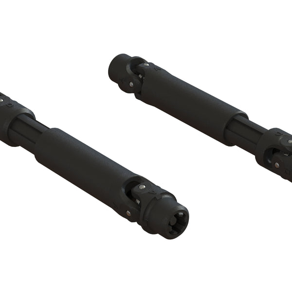 AR310780 ARRMA Composite Front Slider Driveshaft Set 4x4