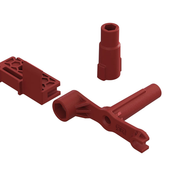 Arrma AR320411 Chassis Spine Block/Multi-Tool 4x4