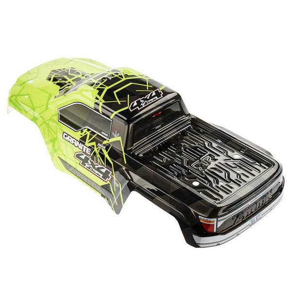Z-AR402253 ARRMA Body Painted/Decal Green Granite 4x4 Mega
