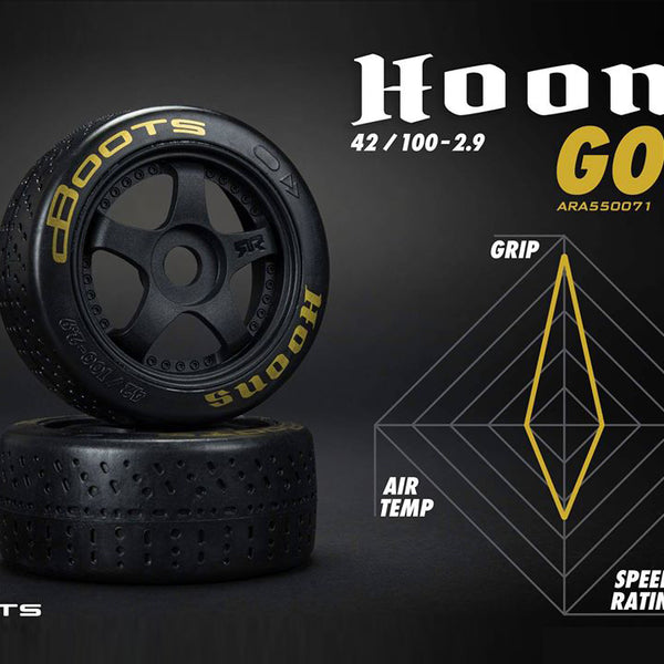 ARA550071 - DBoots Hoons 42/100 2.9 Gold Belted 5-Spoke