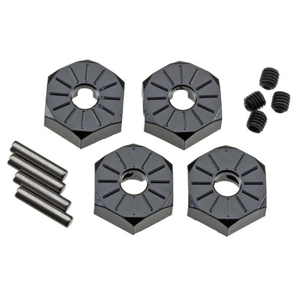 AXIAL Aluminum Hub Narrow 12mm Black (4) Z-AX30427