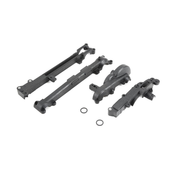 TLR231044 TLR Belt Cover Set, Center & Rear: 22-4 2.0