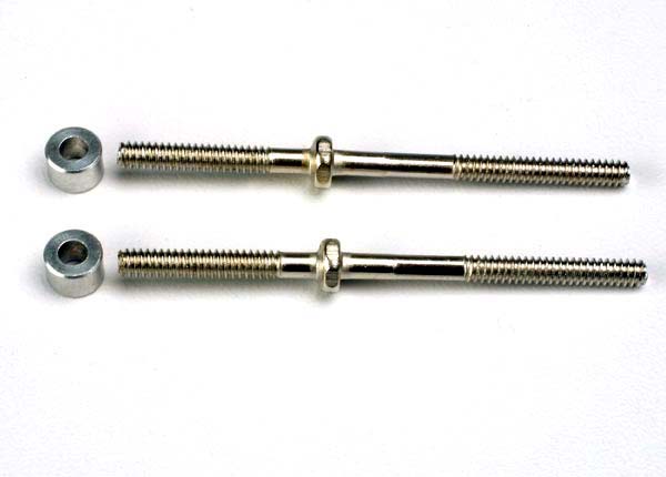 Z-TRX1937 TRAXXAS Turnbuckles  54mm (2) + 3x6x4mm aluminium spacers