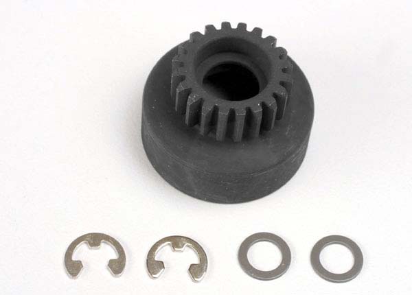 Z-TRX4120 TRAXXAS Clutch-bell (20-tooth  5x8x0.5mm fiber washer  5mm E clip