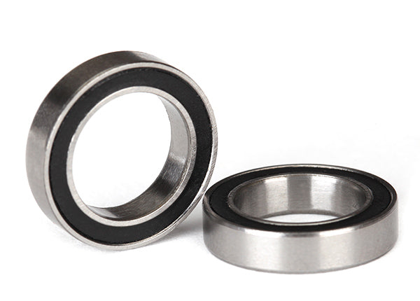 TRX5120A TRAXXAS Ball bearings, Black rubber sealed (12x18x4mm) (2 pcs)