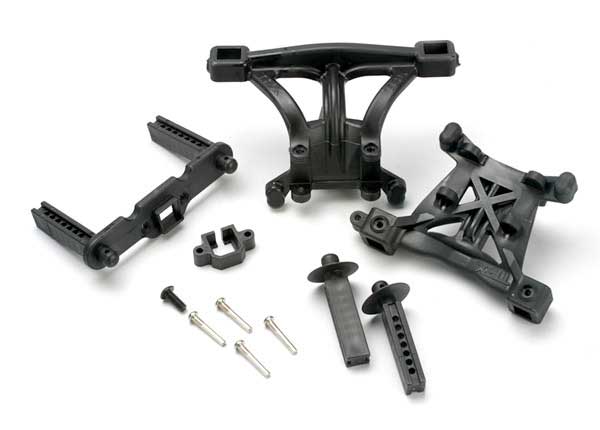 TRX5314 TRAXAS Body mounts Fr&Rr body mount posts