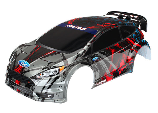 TRX7416 Traxxas Body, Ford Fiesta ST Rally (painted, decals applied)