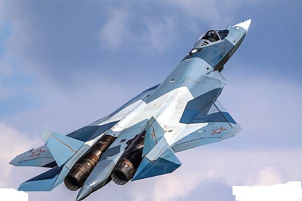 ZVESDA Z4824 SUKHOI SU-57 RUSSISAN 5TH GENERATION FIGHTER