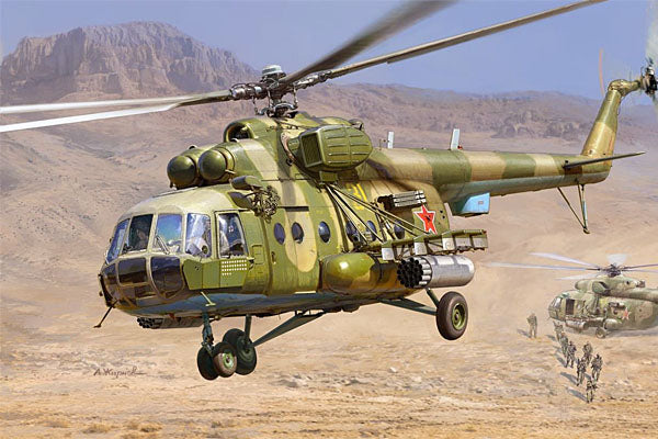 Z4828 ZVESDA MIL-MI-8MT SOVIET HELICOPTER