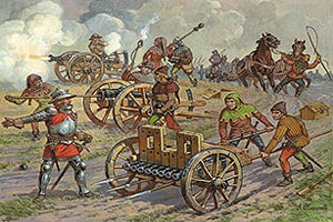 Z8027 1/72 MEDIEVAL FIELD ARTILLERY