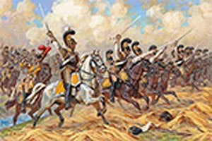 8035 ZVESDA SAXON CUIRASSIERS 1810-1814