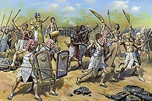 ZVEZDA Z8051 EGYPTIAN INFANTRY(2000 BC)RERELEASE